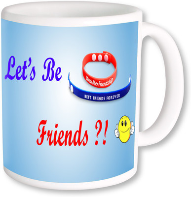 

PhotogiftsIndia Happy Friendship Day 016 Ceramic Mug(350 ml), Multicolor