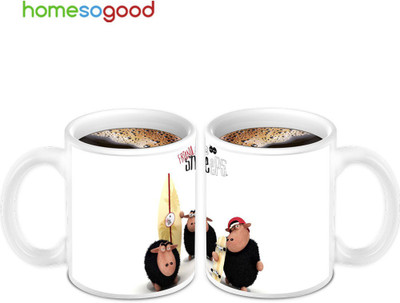 45% OFF on Homesogood Cute FriendSheep Buddies Coffee Ceramic Mug(280 ml, Pack of 2) 45% OFF on Homesogood Cute FriendSheep Buddies Coffee Ceramic Mug(280 ml, Pack of 2)