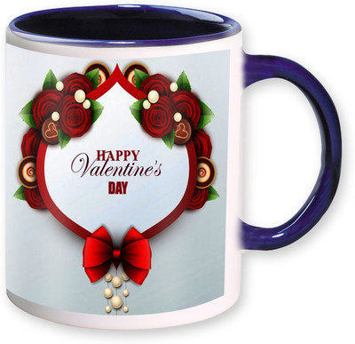 

Heyworlds happy valentine day gifts 013 Ceramic Mug(325 ml), Multicolor