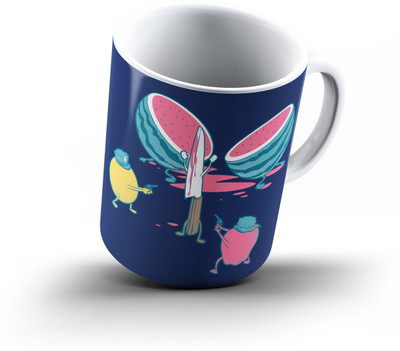 

Ucard Freeze Fruit316 Bone China, Ceramic, Porcelain Mug(325 ml)