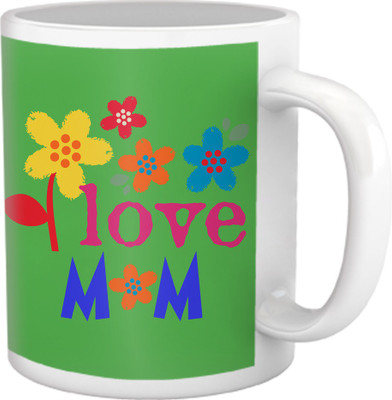 TIED RIBBONS I Love Mother Coffee Ceramic Coffee Mug(350 ml) TIED RIBBONS I Love Mother Coffee Ceramic Coffee Mug(350 ml)