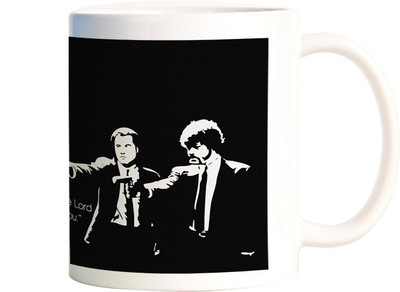 

Rangeele Inkers Pulp Fiction Long Quote Ceramic Mug(300 ml), Multicolor