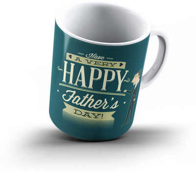

Ucard Fathers Day460 Bone China, Ceramic, Porcelain Mug(325 ml), Multicolor
