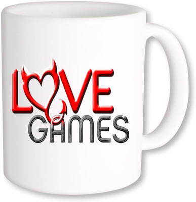 

PhotogiftsIndia I Loves Games 02 Ceramic Mug(325 ml)
