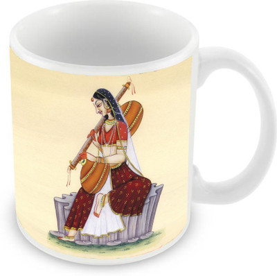 

Sleep Nature's SN-MG-2099 Ceramic Mug(350 ml), Multicolor