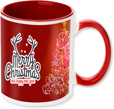 

Heyworlds christmas and new year gifts 08 Ceramic Mug(325 ml), Multicolor