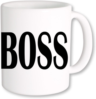 

PhotogiftsIndia Best Gift For Boss 004 Ceramic Mug(350 ml), Multicolor