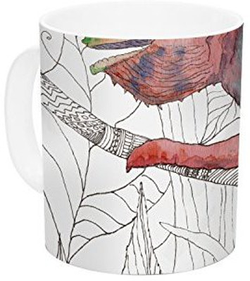 

Kess InHouse InHouse Catherine Holcombe Chameleon Fail Ceramic Coffee, 11 oz, Multicolor Ceramic Mug(60 ml)