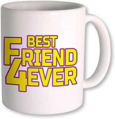 

PhotogiftsIndia Best Friend Foreever Coffee Ceramic Mug(350 ml), White