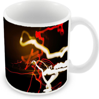 

Sleep Nature's SN-MG-777 Ceramic Mug(350 ml), Multicolor