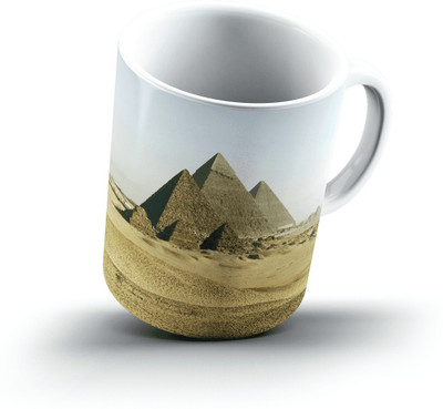 

Ucard Pyramids Egypt2624 Bone China, Ceramic, Porcelain Mug(325 ml), Multicolor