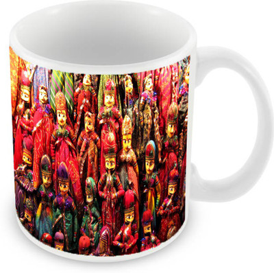 

Sleep Nature's SN-MG-344 Ceramic Mug(350 ml), Multicolor