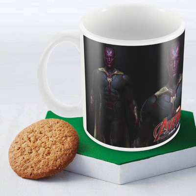 

Posterboy Vision - Avengers Ceramic Mug(350 ml), Multicolor