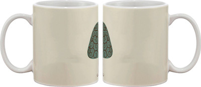 

Artifa Swirly Tree Porcelain, Ceramic Mug(350 ml), Multicolor
