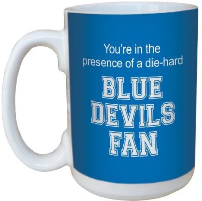 

Tree-Free Greetings Greetings lm44405 Blue Devils College Football Fan Ceramic with Full-Sized Handle, 15-Ounce Ceramic Mug(60 ml)