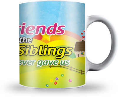 

Presto Friendship Day for Your Friends Ceramic Mug(330 ml), White