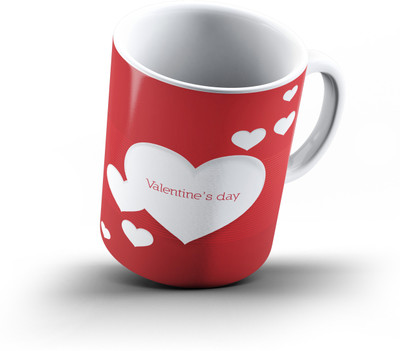 

Ucard Valentines Day405 Bone China, Ceramic, Porcelain Mug(325 ml)