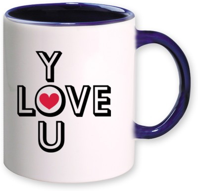 

Heyworlds love you valentine gifts 08 Ceramic Mug(325 ml), Multicolor