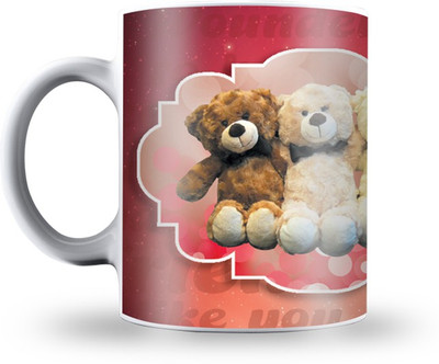 

Presto Friendship Day gift Girlfriend Boyfriend Friend Ceramic Mug(330 ml), White