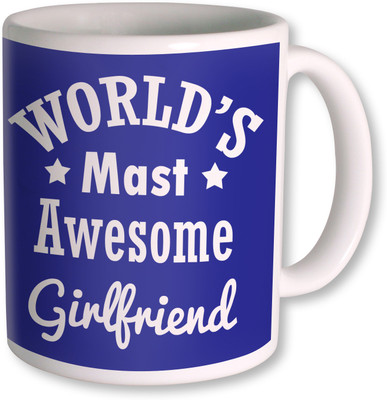 

PhotogiftsIndia Gift For Girlfriend Coffee Ceramic Mug(350 ml), White