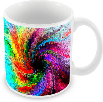 

Sleep Nature's SN-MG-02 Ceramic Mug(350 ml), Multicolor