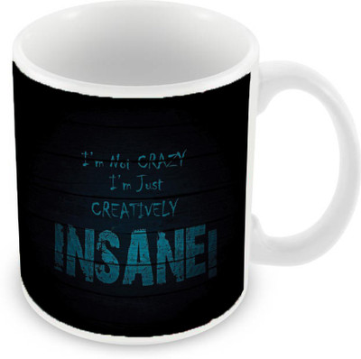 

Sleep Nature's SN-MG-1977 Ceramic Mug(350 ml), Black