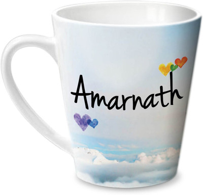 

Hot Muggs Simply Love You Amarnath Conical Ceramic Mug(350 ml)