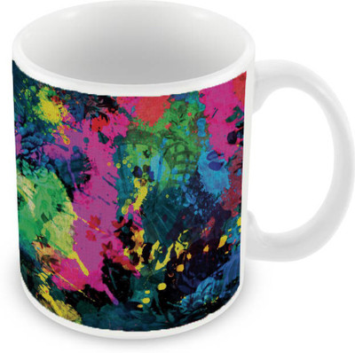 

Sleep Nature's SN-MG-2350 Ceramic Mug(350 ml), Multicolor