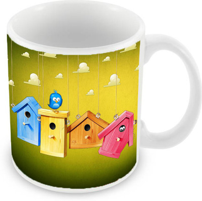 

Sleep Nature's SN-MG-32 Ceramic Mug(350 ml), Yellow