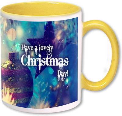 

Heyworlds merry christmas gifts 0023 Ceramic Mug(325 ml), Multicolor