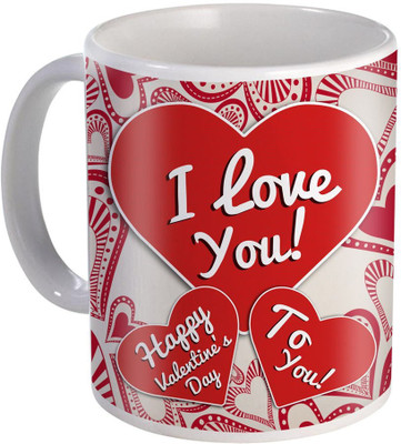 

Heshu l vove you happy valentine`s Day to you Ceramic Mug(350 ml)
