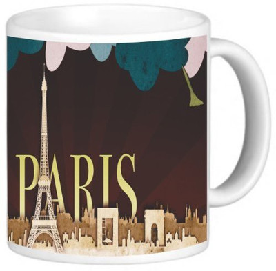 

Rikki Knight LLC Knight Photo Quality Ceramic Coffee, 11 oz, Flamingo Ceramic Mug(60 ml), Multicolor