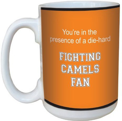 

Tree-Free Greetings Greetings lm44659 Fighting Camels College Basketball Ceramic with Full-Sized Handle, 15-Ounce Ceramic Mug(60 ml), Multicolor