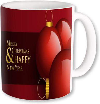 

PhotogiftsIndia Merry Christmas 036 Ceramic Mug(325 ml), Multicolor