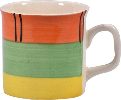 

Clay Creations Coffee - Pack of SIX 37 Bone China Mug(250 ml, Pack of 6), Multicolor