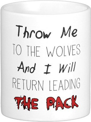 

Exoctic Silver MUG142 Ceramic Mug(250 ml), White