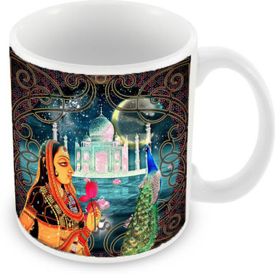 

Sleep Nature's SN-MG-278 Ceramic Mug(350 ml), Multicolor