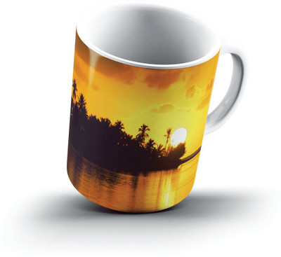 

Ucard Moorea Tahiti2502 Bone China, Ceramic, Porcelain Mug(325 ml)