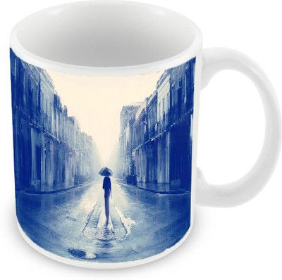 

Sleep Nature's SN-MG-733 Ceramic Mug(350 ml), Multicolor