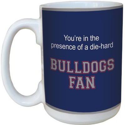 

Tree-Free Greetings Greetings lm44869 Bulldogs College Basketball Ceramic with Full-Sized Handle, 15-Ounce Ceramic Mug(60 ml), Multicolor