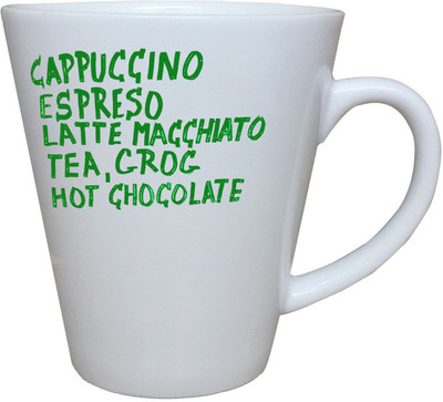 

Crackndeal CM275CM Ceramic Mug(350 ml), Green
