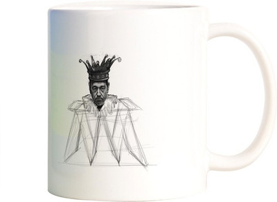 

Rangeele Inkers House Of Cards Ceramic Mug(300 ml), Multicolor