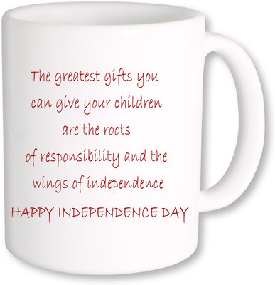 

PhotogiftsIndia Happy Indepence Day 029 Ceramic Mug(325 ml), Multicolor