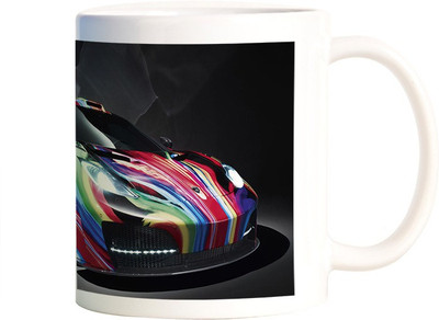 

Rangeele Inkers mclaren p1 Colorful Ceramic Mug(300 ml), Multicolor