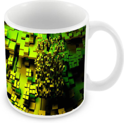 

Sleep Nature's SN-MG-520 Ceramic Mug(350 ml), Green