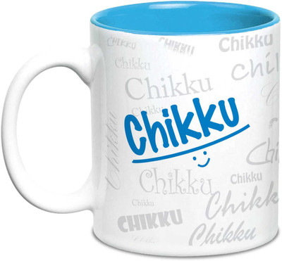 

Hot Muggs Me Graffiti - Chikku Ceramic Mug(315 ml), Multicolor