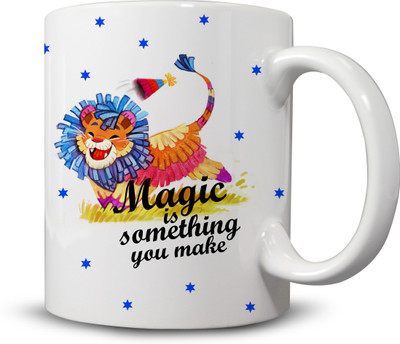 

Ackme Design Magic Ceramic Mug(325 ml), Multicolor