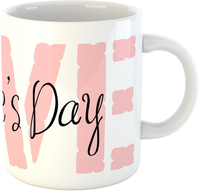 

Deeher Gifts Happy Valantine's Day design14 Ceramic Mug(330 ml), Multicolor