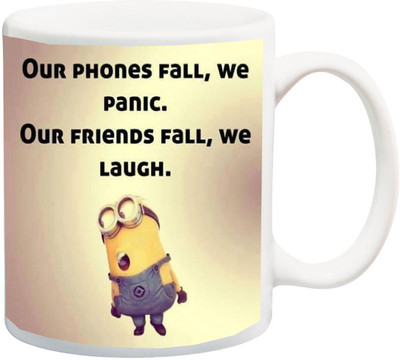 

ME&YOU Perfect Gift For Friend/Besties Ceramic Mug(325 ml), Multicolor