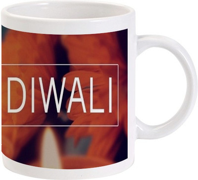 

Lolprint 118 Diwali Ceramic Mug(325 ml)